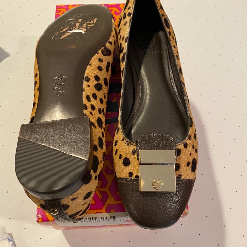 Tory Burch Pricilla Cheetah size 8